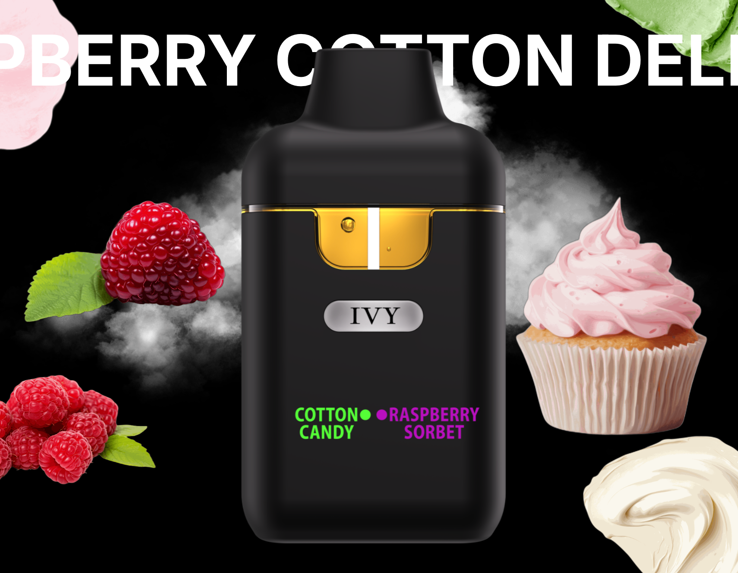 Ivy Cotton Candy x Raspberry Sorbet Ivy Cotton Candy x Raspberry Sorbet